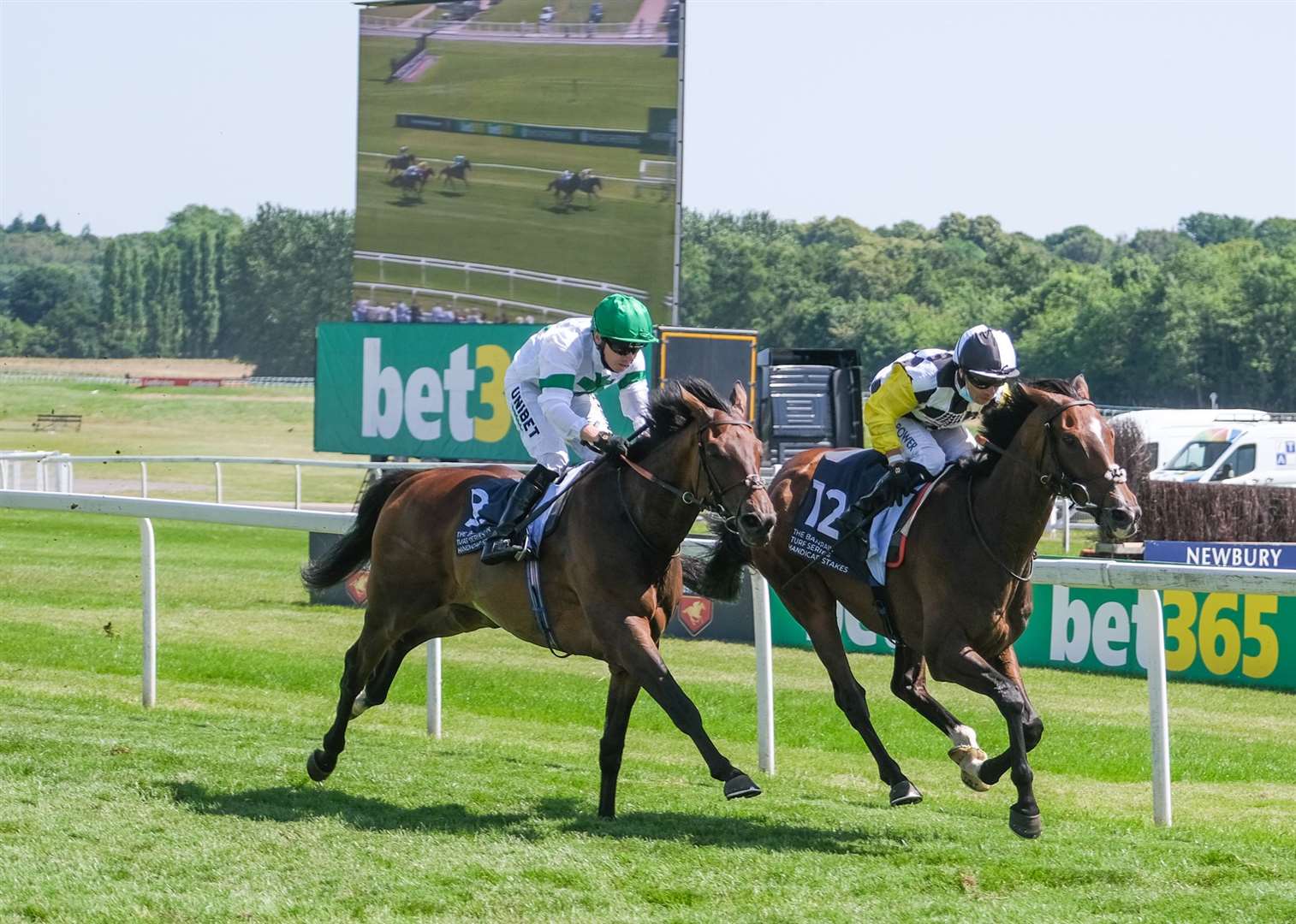 Scaramanga was a winner for Paul Nicholls at Newbury