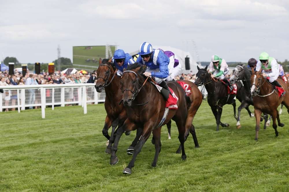 Adaay winning last year's Betfred Hungerford Stakes