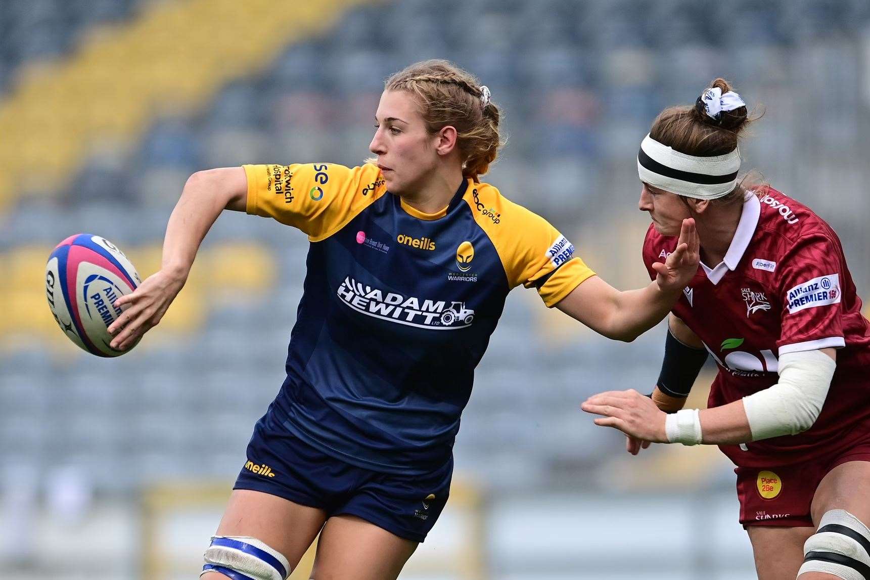 Brincat in action for Warriors at Sixways