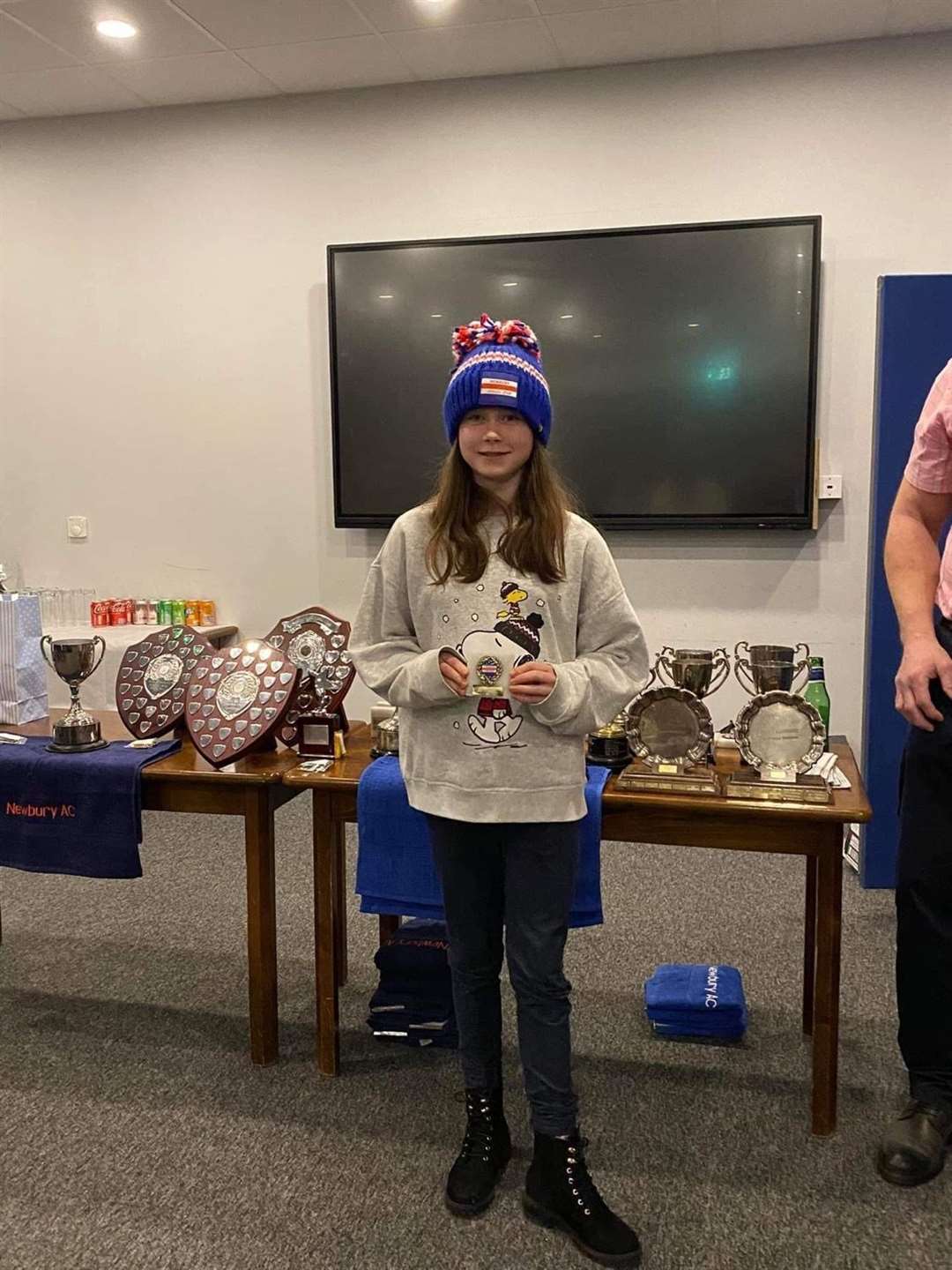 Imogen Waite, best under-11 girl
