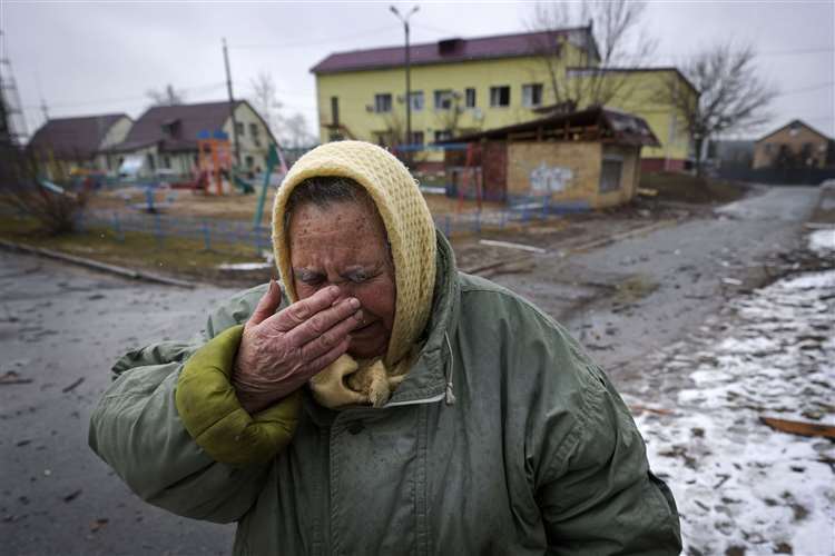 The government and charities are asking for cash donations from people in the UK.  Photo: AP.