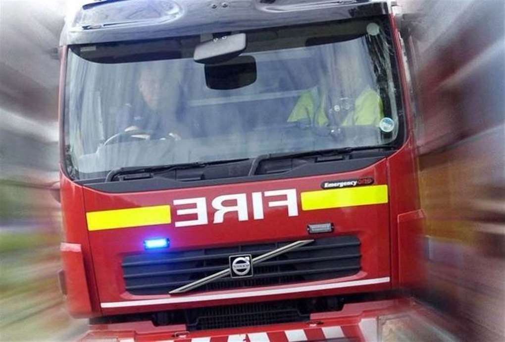 Fire engine. Stock image