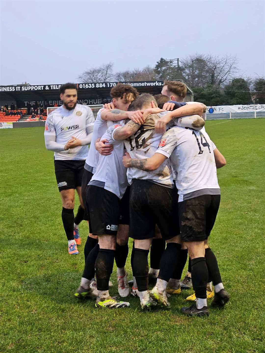 Hungerford Town celebrate