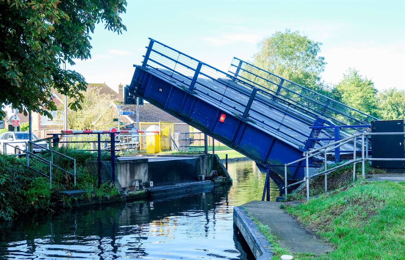 Traffic will soon be diverted from Aldermaston Lifting Bridge