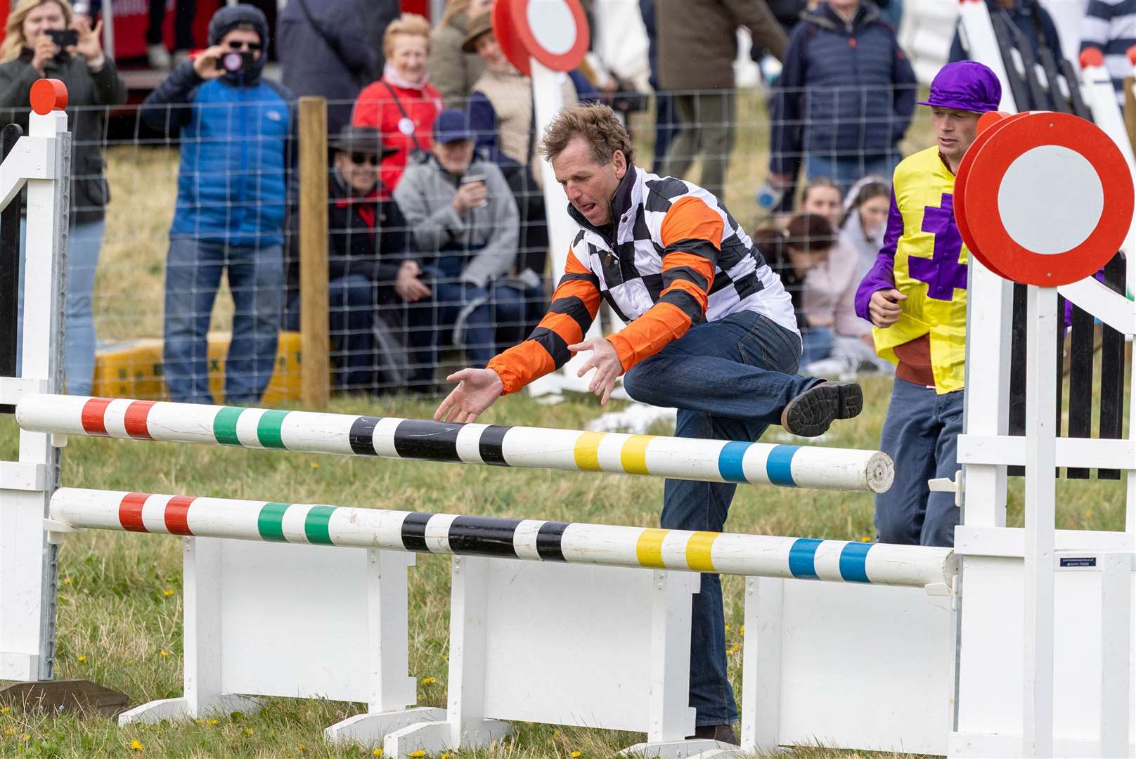 Lambourn Open Day - Sports4Causes Derby Team Running Race - Jamie Snowden