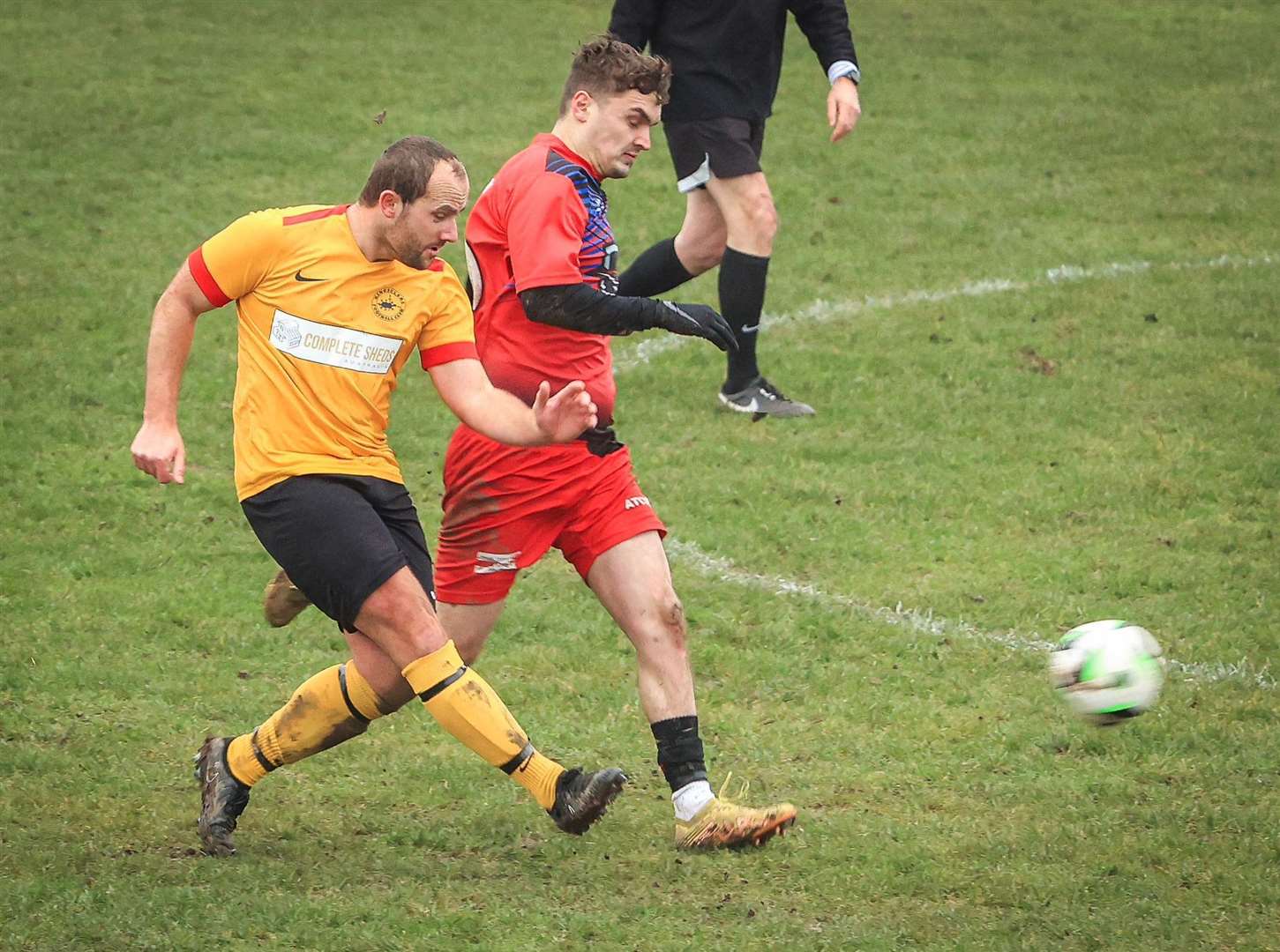 Kingsclere beat AFC Aldermaston in Newbury Sunday League - Photo: Wilf Springer
