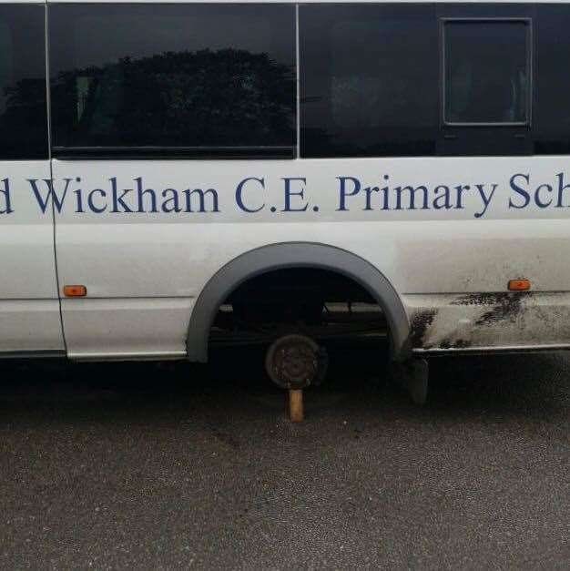 How the minibus was discovered on the morning of Monday, May 16