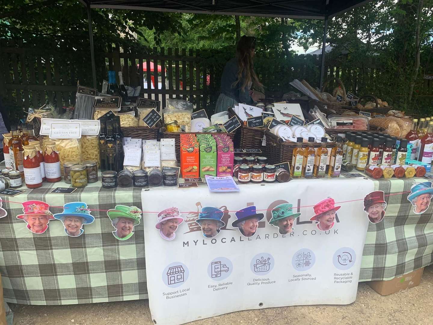 My Local Larder had a jubilee theme (57016892)