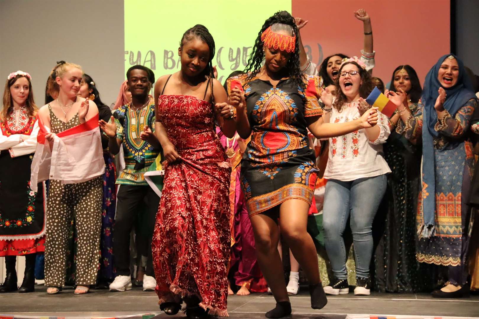 Photos from performances at Little Heath's cultural appreciation evening, credit: Little Heath School