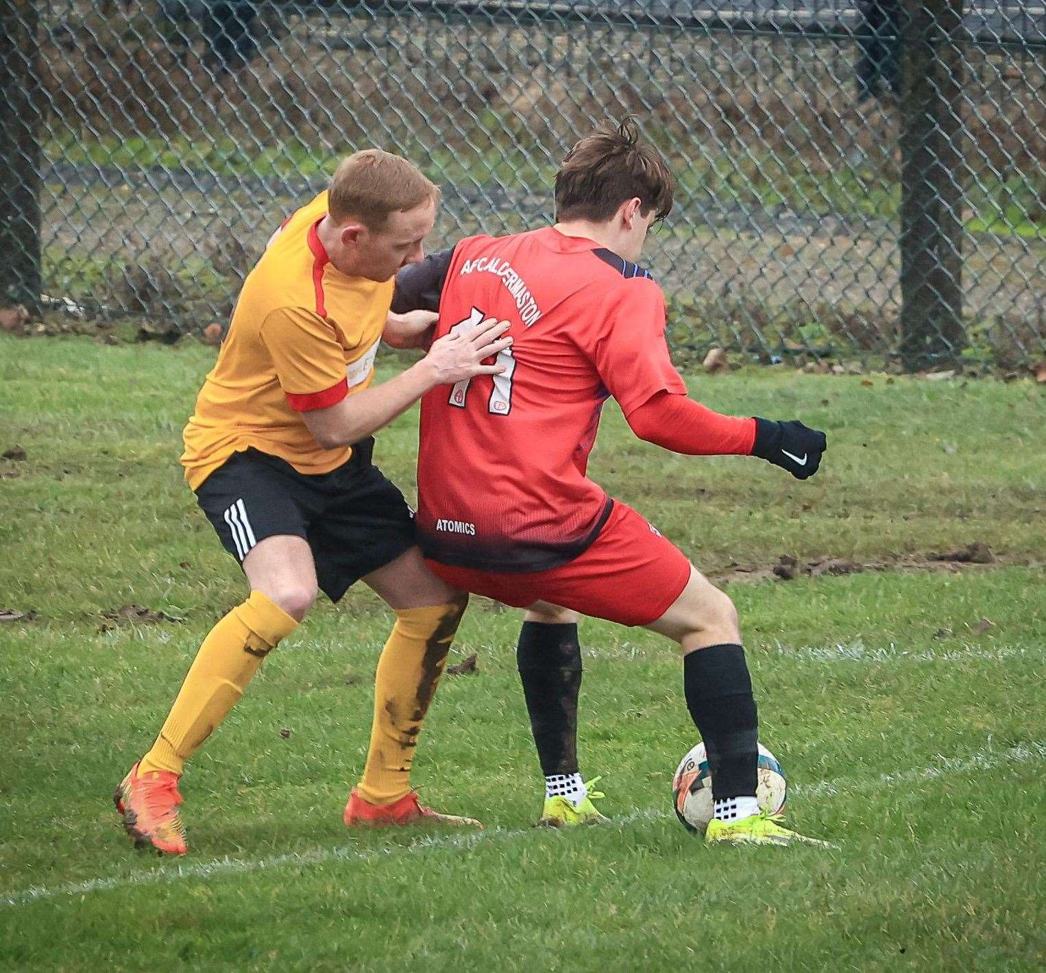 Kingsclere beat AFC Aldermaston in Newbury Sunday League - Photo: Wilf Springer