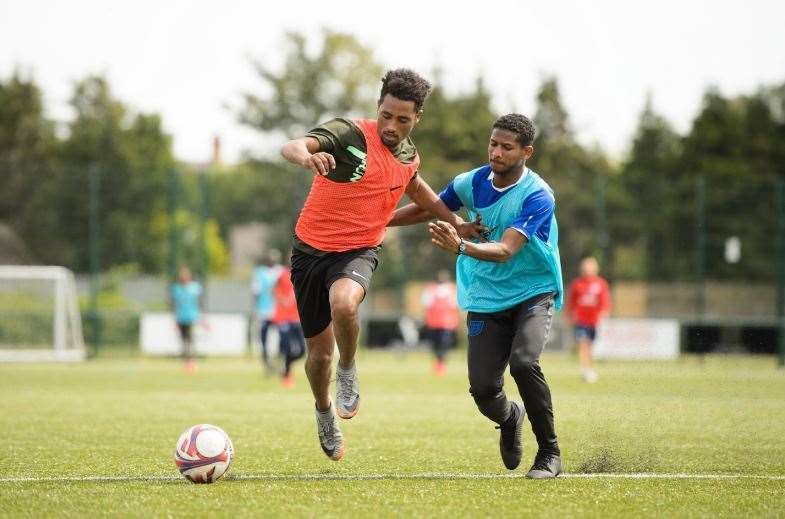 FA Just Play sessions. Picture by: Thatcham Town Harriers