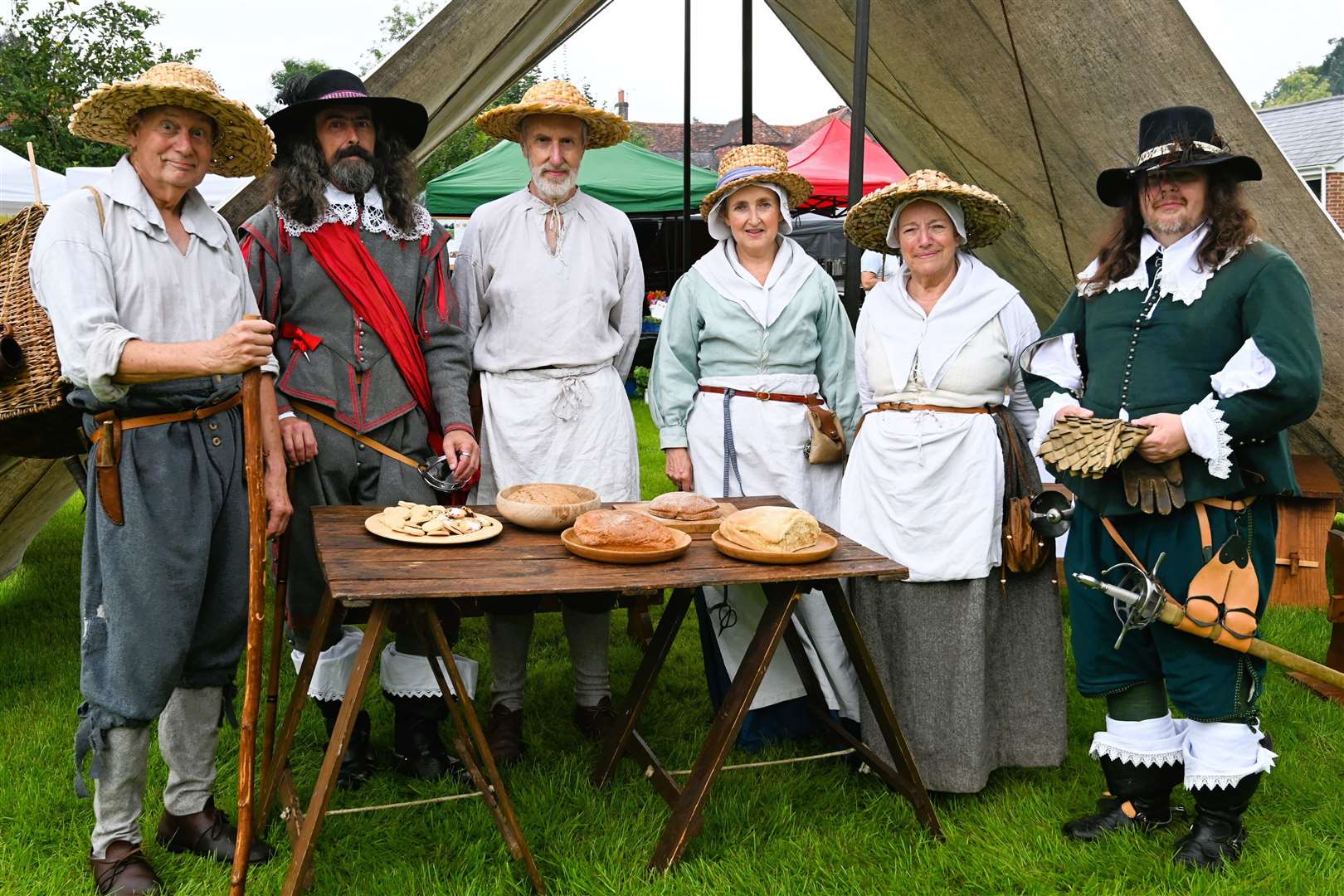 Marquis of Winchester Regiment at last year’s Hungerford Heritage Festival