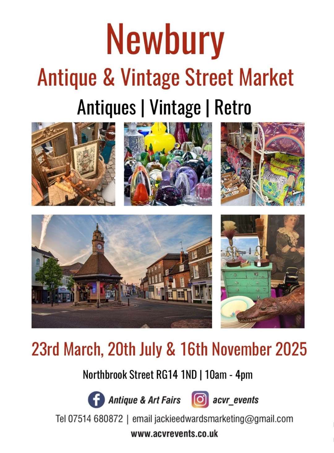 A new antique and vintage street market will soon be coming to Newbury