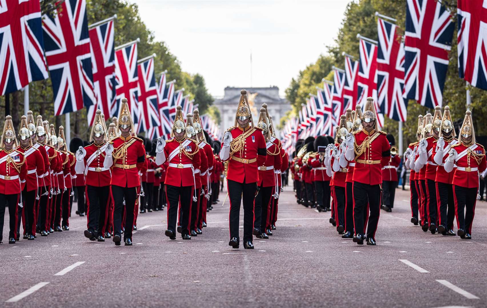 Trooping the Colour to include rearranged flypast with 70 aircraft