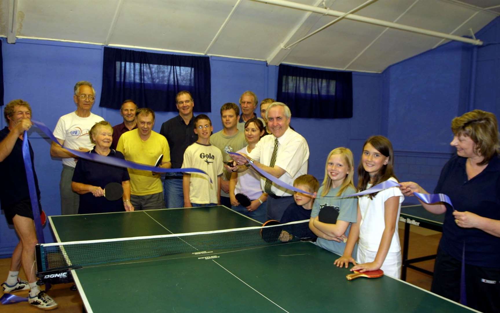 Newbury Table Tennis League's development officers, husband and wife Chris and Denise Weller, started a coaching project at the refurbished Thatcham Social Club in 2003.The club was opened by parish hall chairman Jeff Caddy and the Wellers aimed to provide coaching facilities for players of all abilities and ages ranging from 11 to 70.