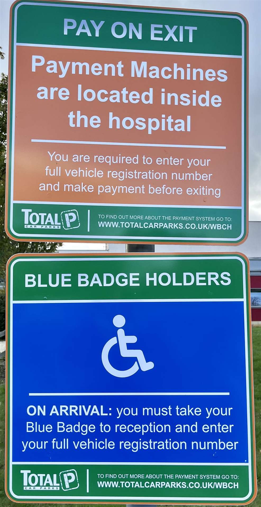 Recent changes for Blue Badge holders introduced by Total Car Parks.