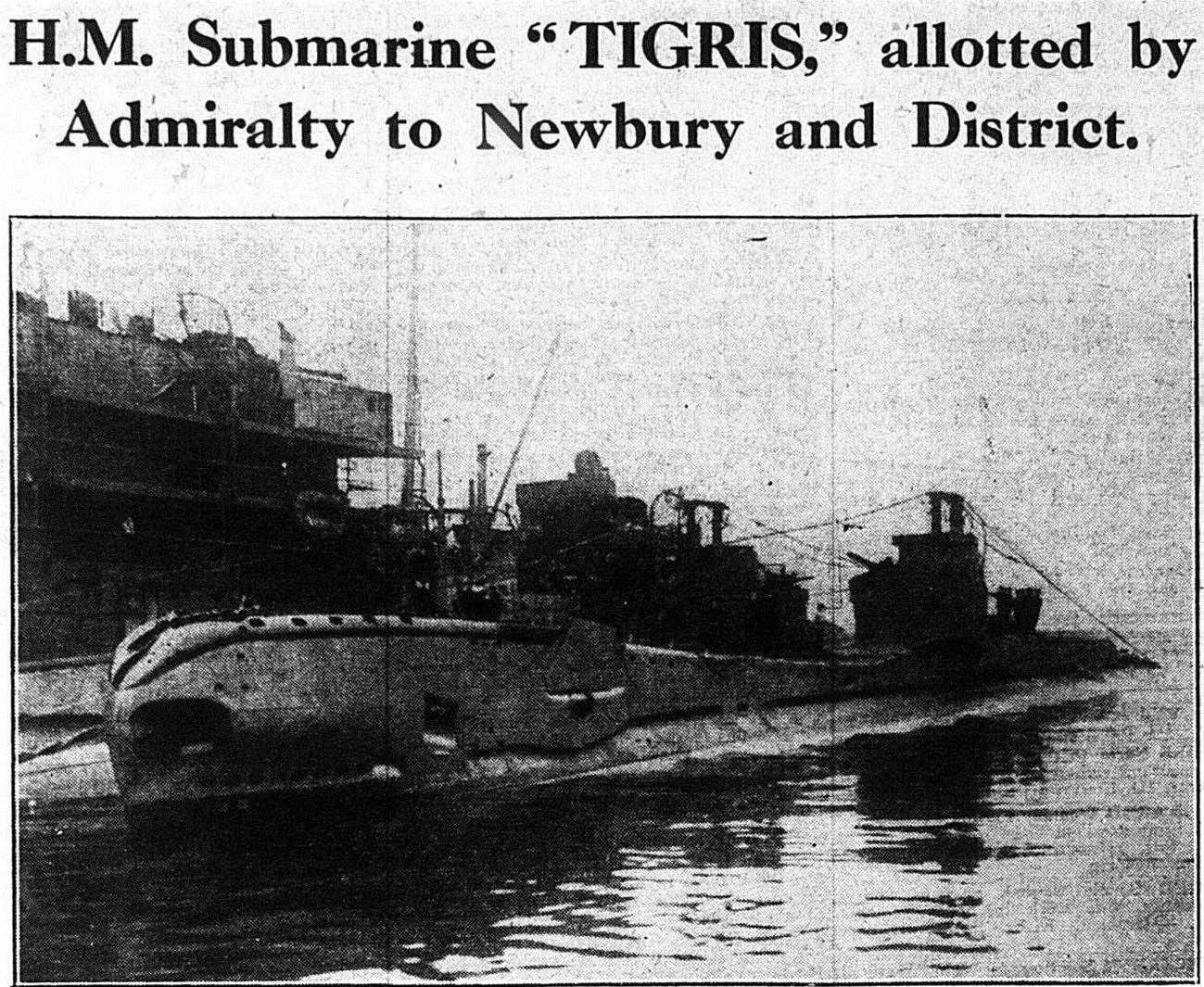 Newbury 'adopts' its own warship