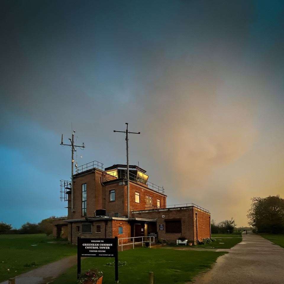 The town's commemorations will centre on Greenham control tower