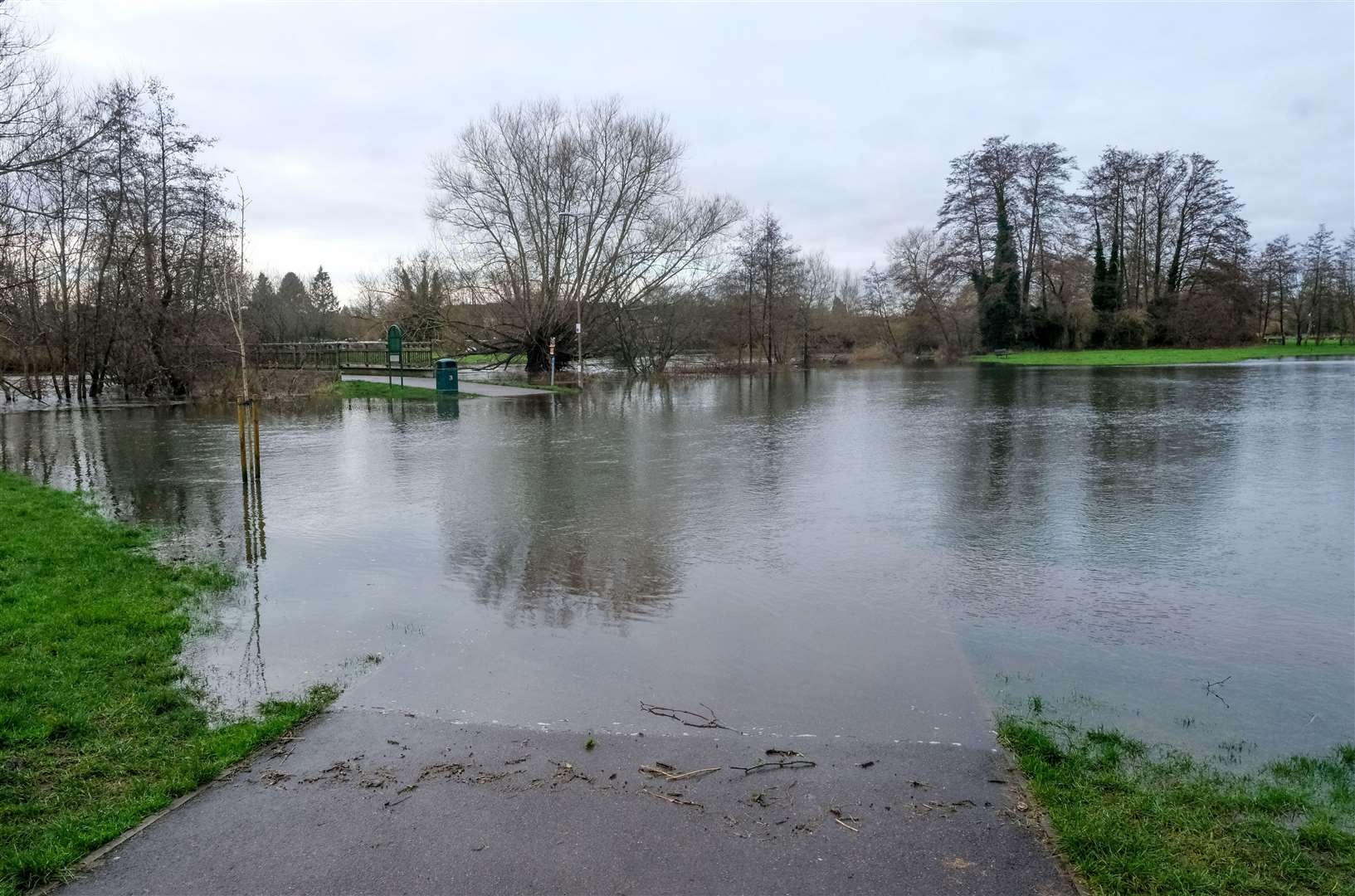 Northcroft Park - floods
