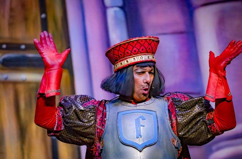Stuart Honey as Lord Farquaad Photo Credit - Jamie Ledwith, Oddshoe Photography