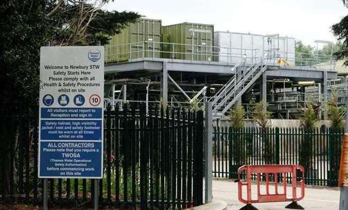 Newbury Sewage Treatment Works in Lower Way, Thatcham