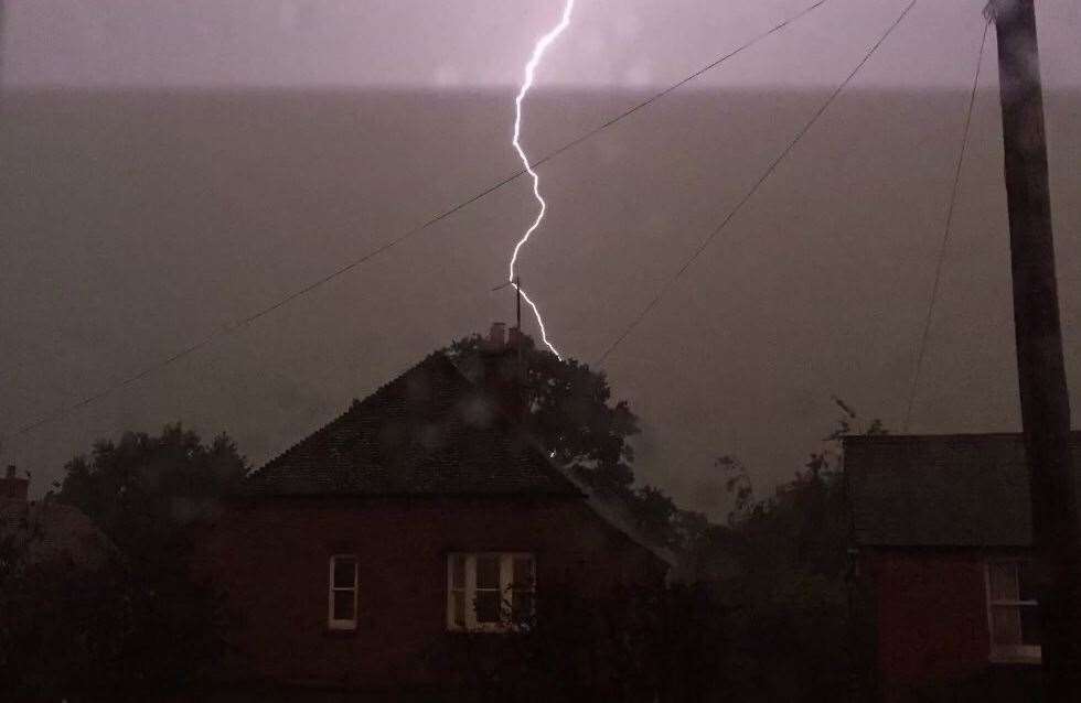 Lightning in Wash Common photographed by Rob Daniels 2016