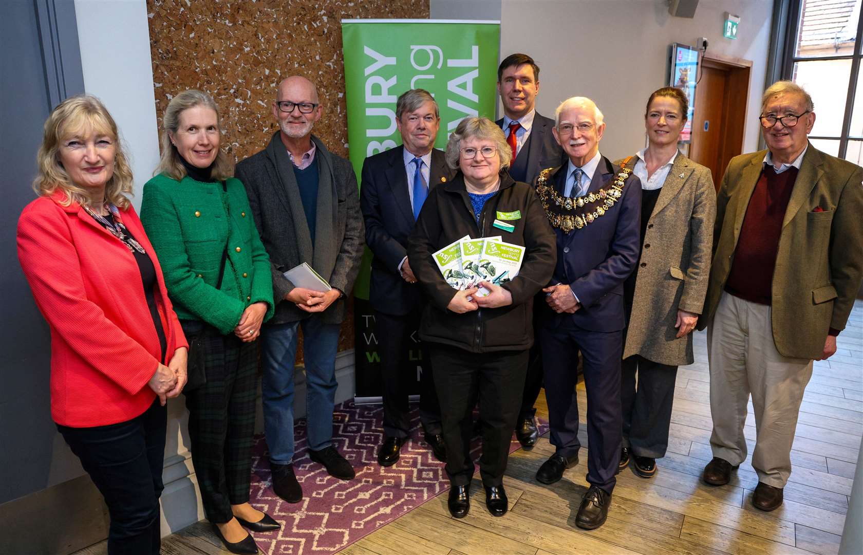 Launch of Newbury Spring Festival at Newbury Corn Exchange