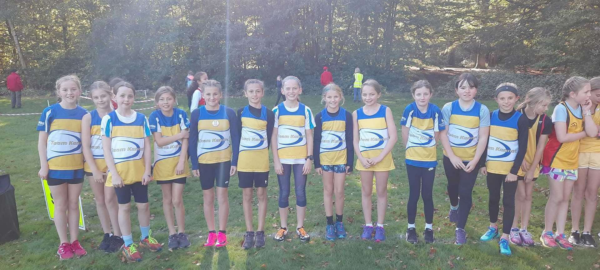 The under-11 girls