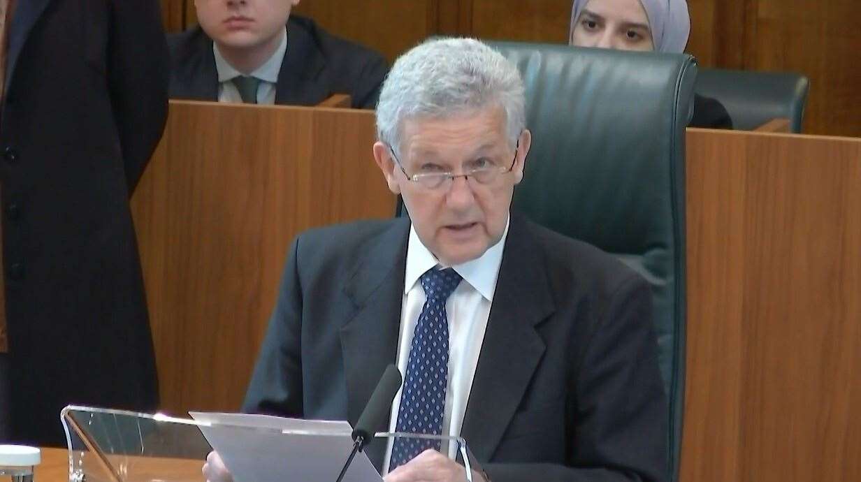 Lord Hodge, Deputy President of the Supreme Court, handed down the judgment on the legal definition of a woman (PA)