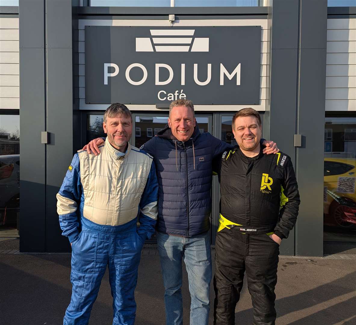 Ignition Motorsport's Colin Minton, Andrew Coley and Michael Jenkins - Photo: Nell Gordon