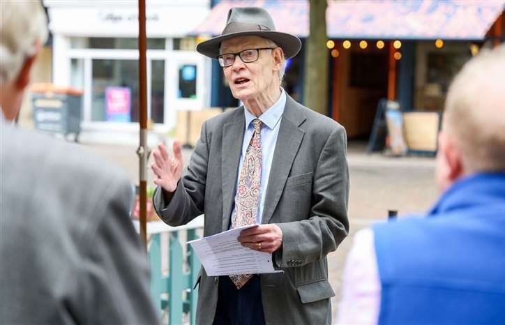Anthony Pick, chair of the Newbury Town Council’s Heritage Working Group