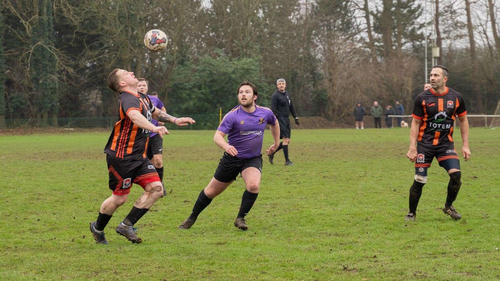 NWX in a recent clash with Plough on the Green in Newbury Sunday League - Photo: @ciaranquinnedits