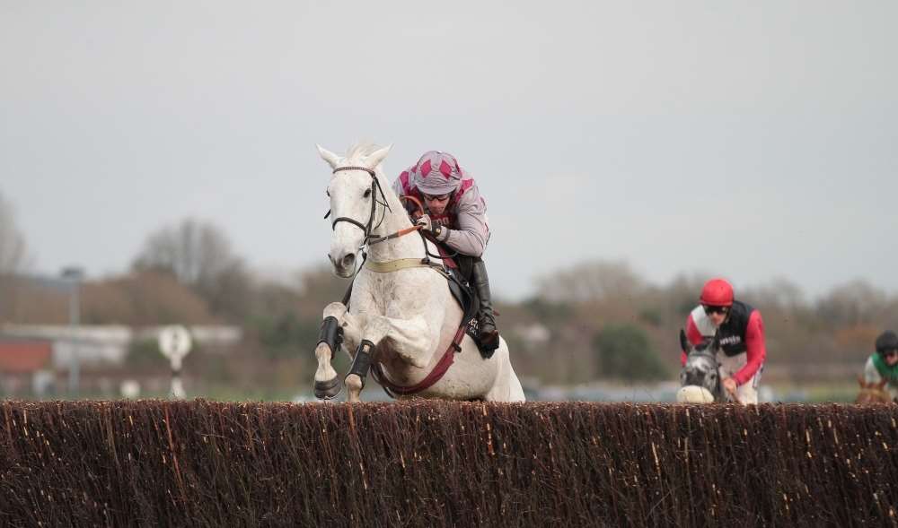 Smad Place winning the 2015 Hennessy Gold Cup