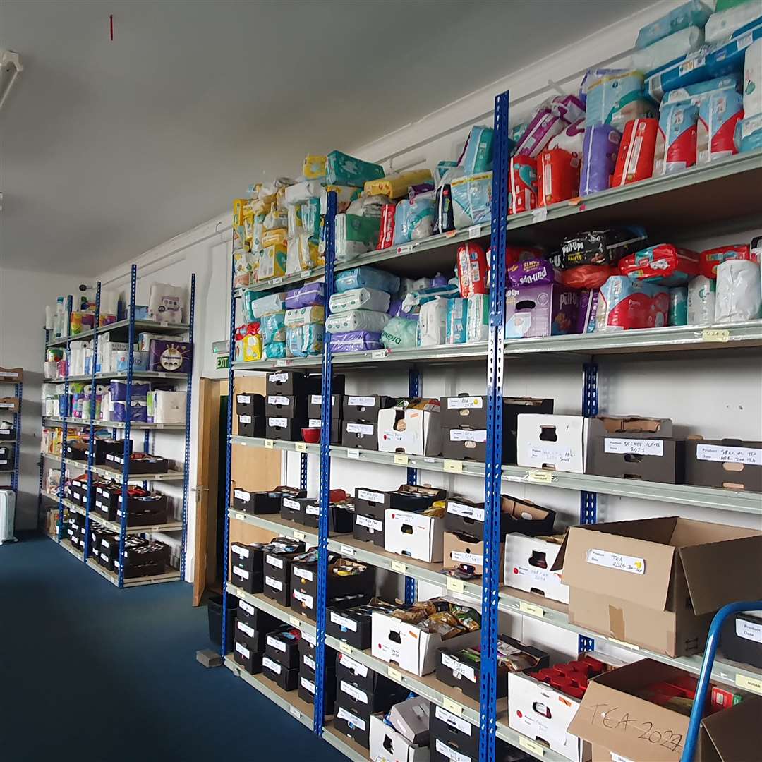 NWN West Berks Food Bank, picture: sent in via Taylor Wimpey