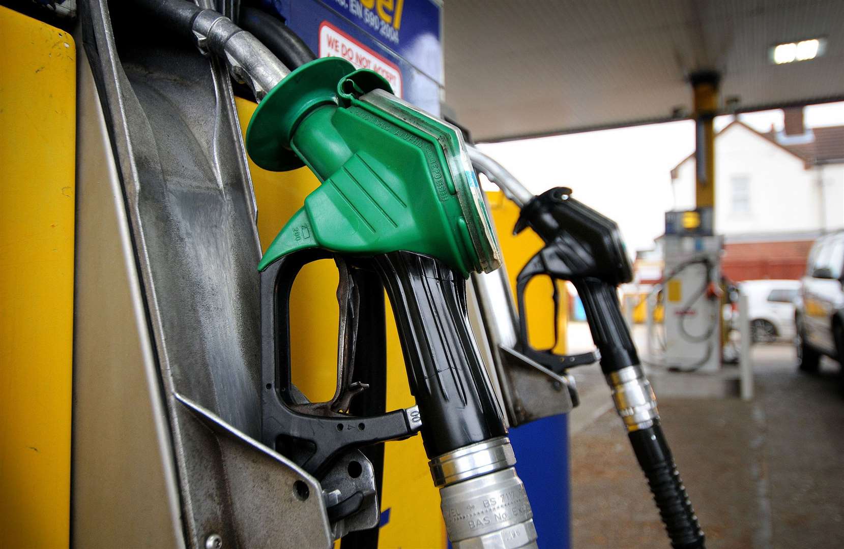 Petrol prices are high in Newbury