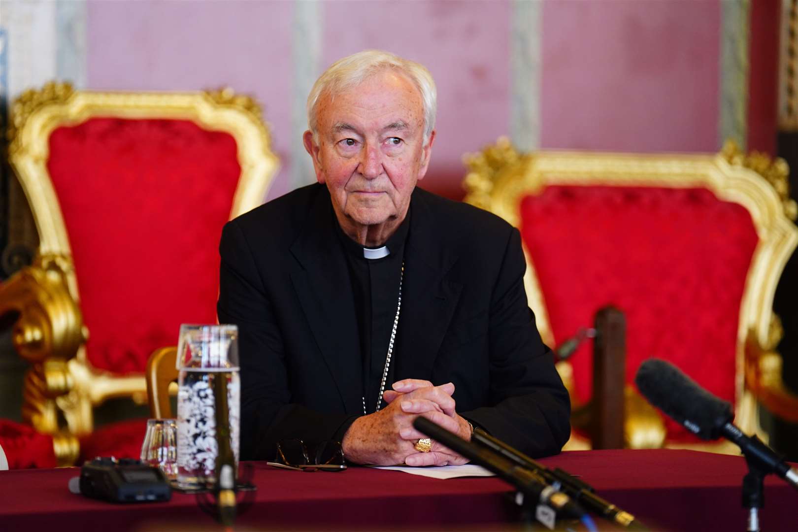 Cardinal Vincent Nichols said the new Pope is gentle and calm (James Manning/PA)