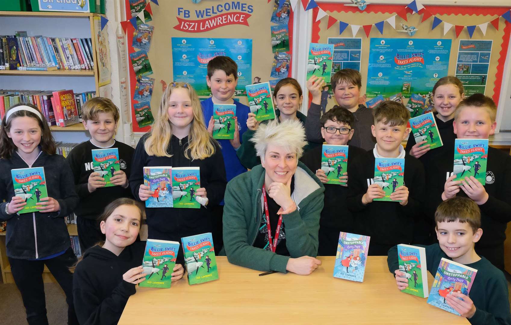 Pupils at Francis Bailey School thought that Iszy was "quirky" and "creative".
