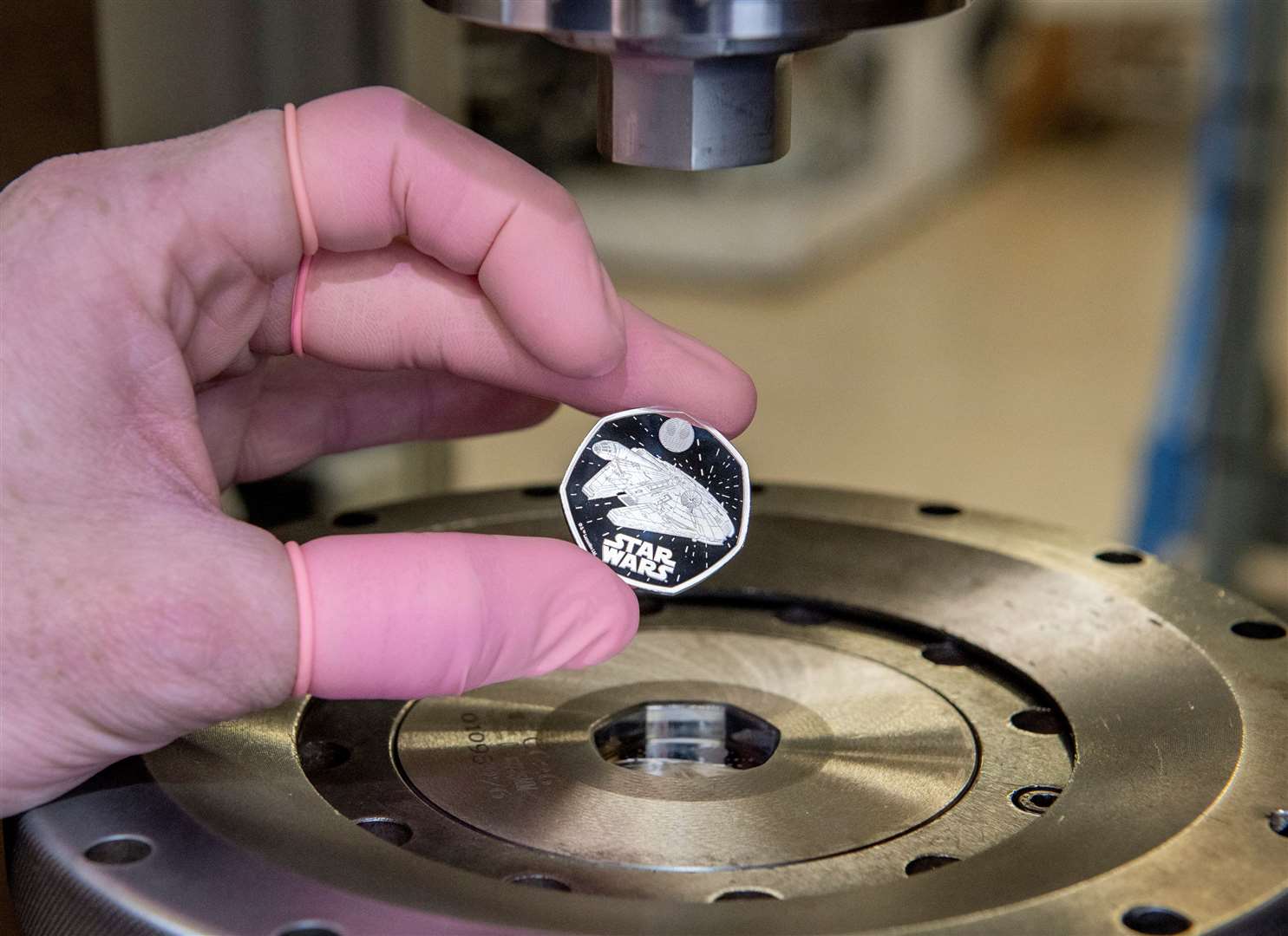 The new 50p coin. Image: The Royal Mint.