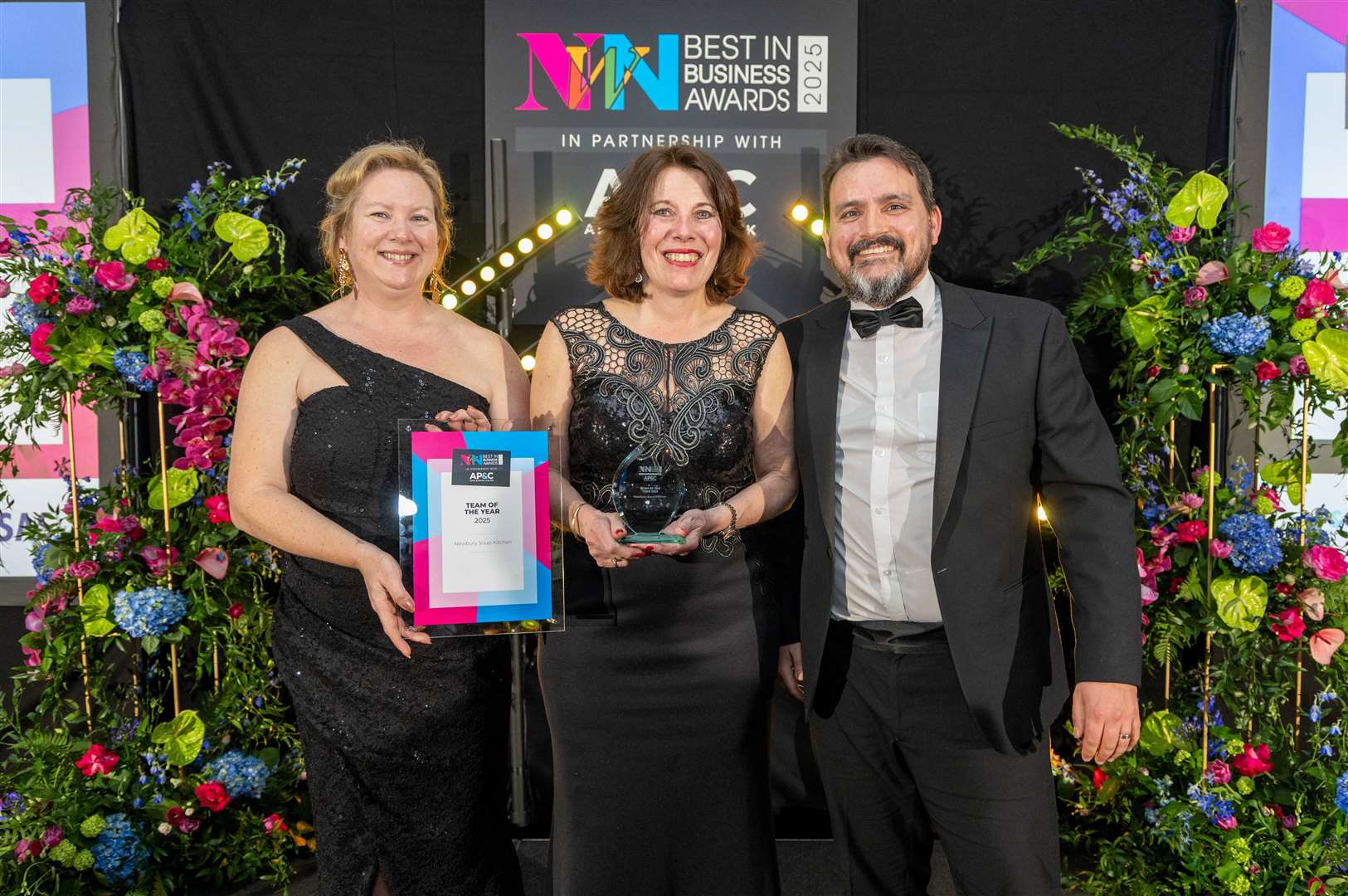 NWN Business awards 2025 - Team of the year and Business of the Year 2025 - Newbury Soup Kitchen