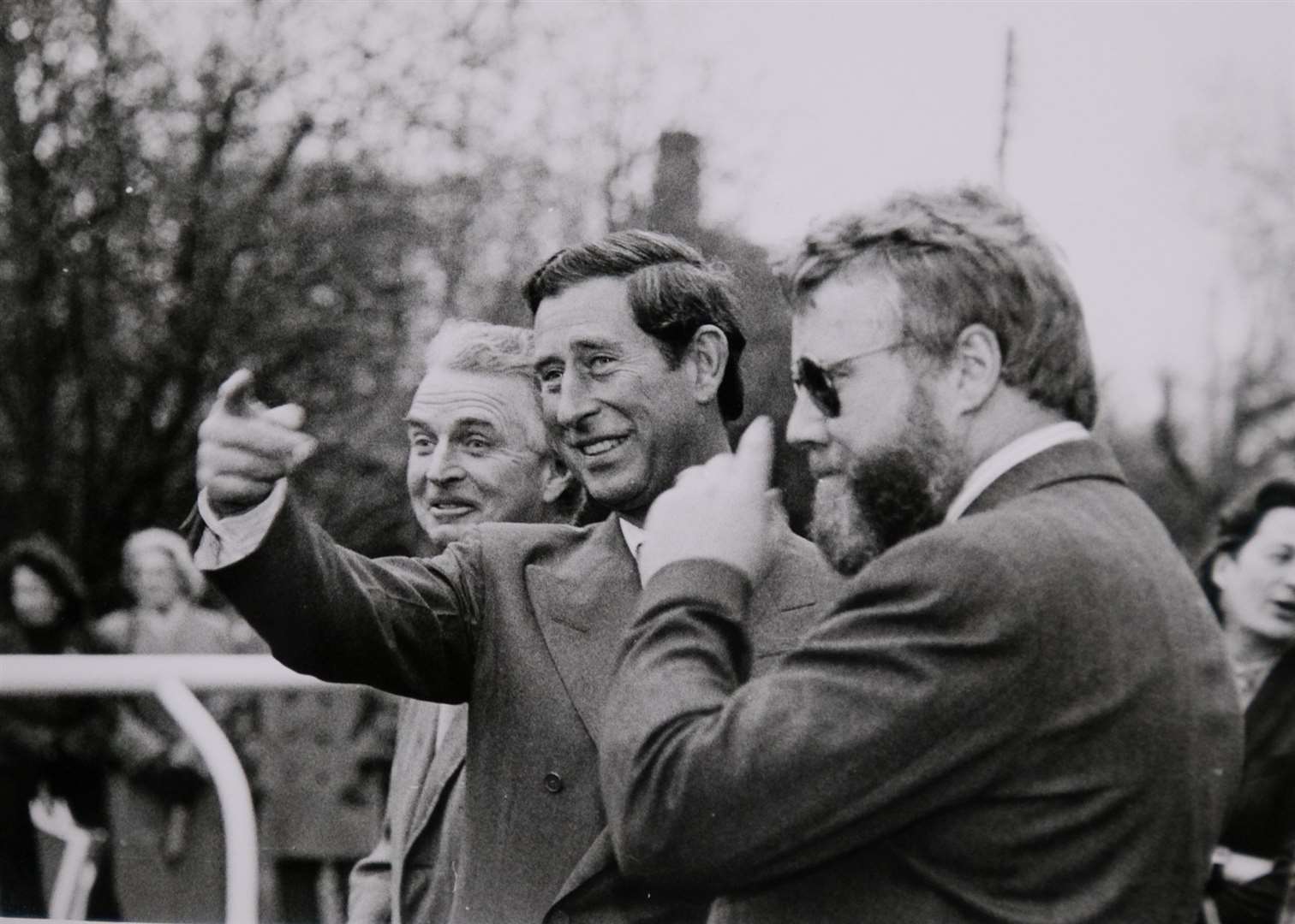 In April 1992, the then Prince Charles opens Fulke Walwyn Way in Upper Lambourn