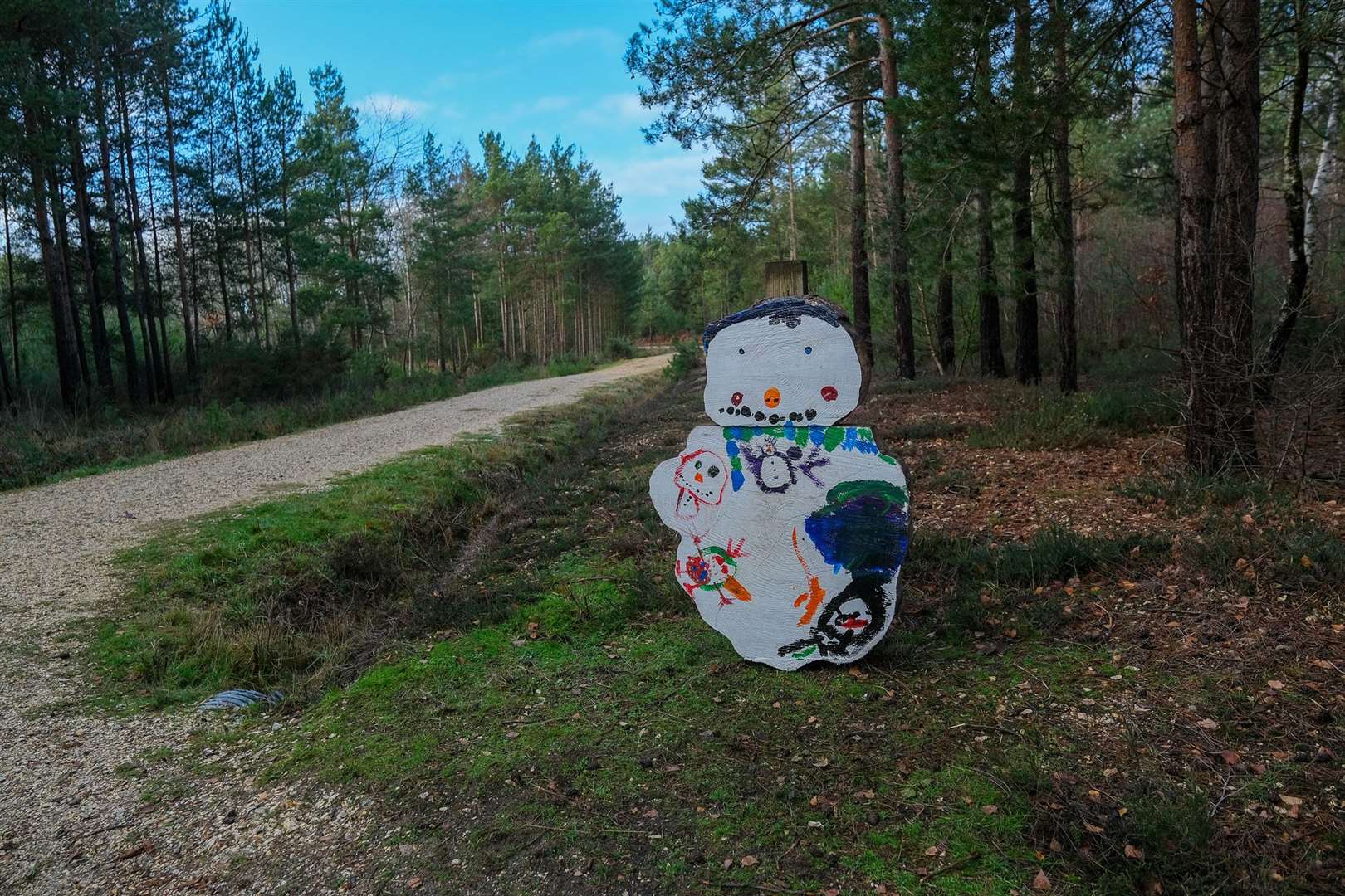 Snowman by Silchester Primary School