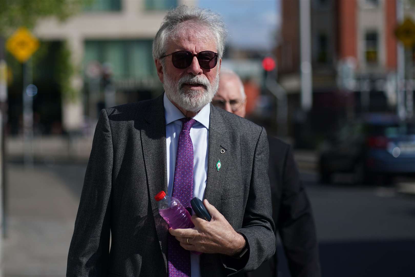 Former Sinn Fein president Gerry Adams on Thursday (Brian Lawless/PA)