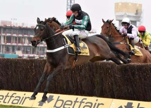 Nicky Henderson's Altior on the way to victory