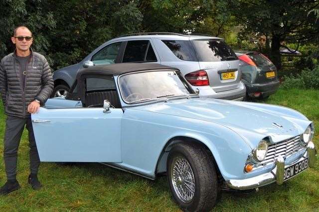Martin Clow’s 1961 Triumph TR4