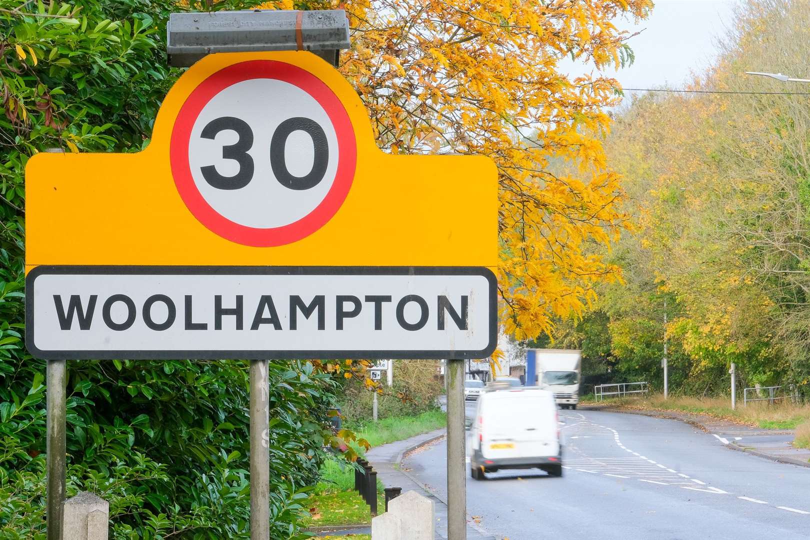 Woolhampton 30mph limit works very well