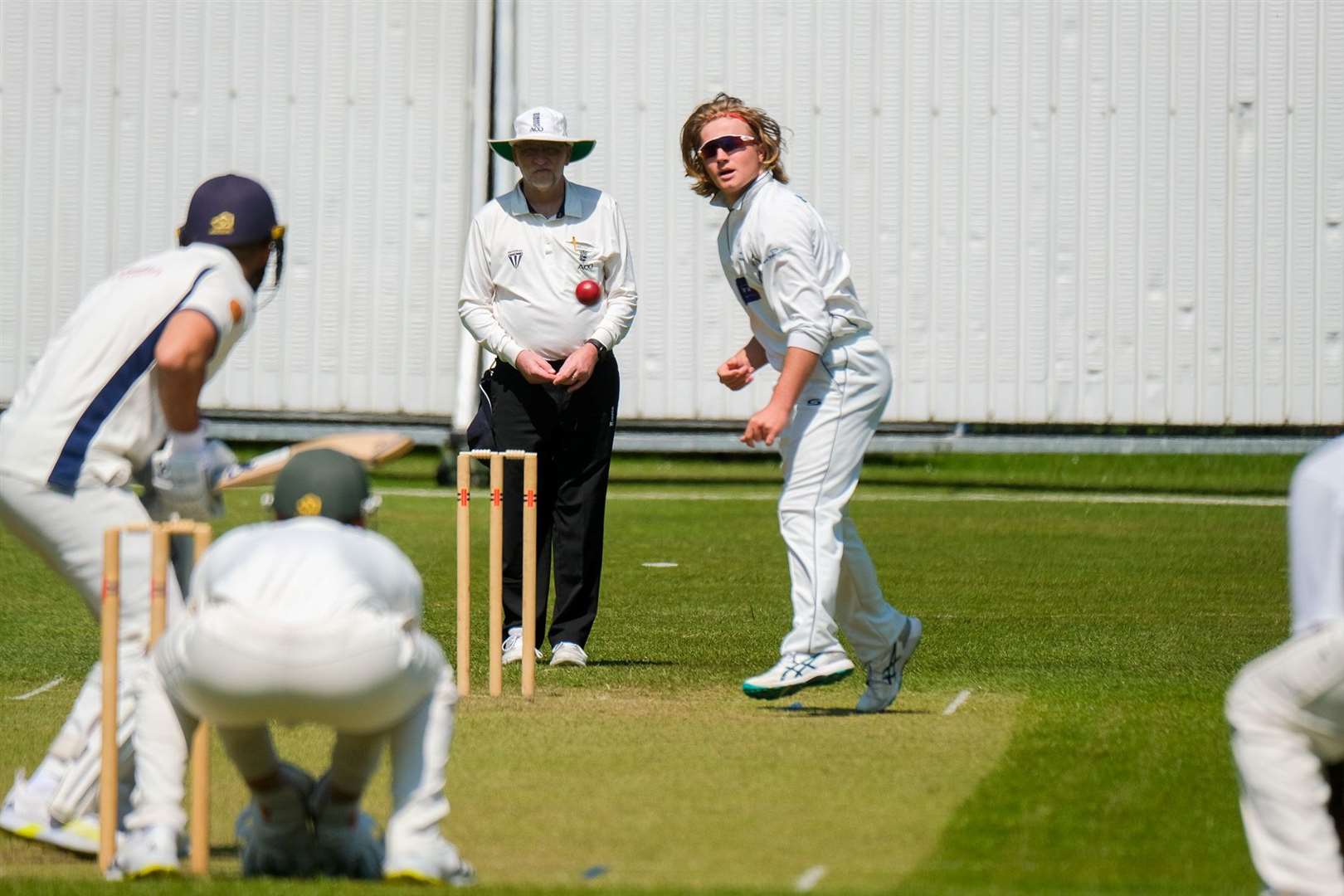 Spinner Elliot Seddon picked up two wickets. Picture by Phil Cannings