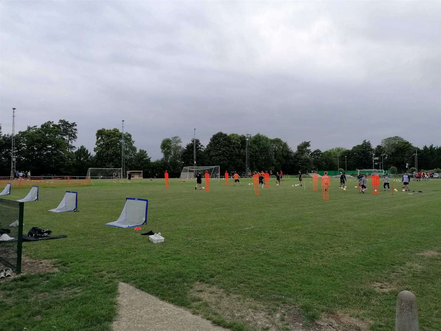 Kintbury Rangers in training