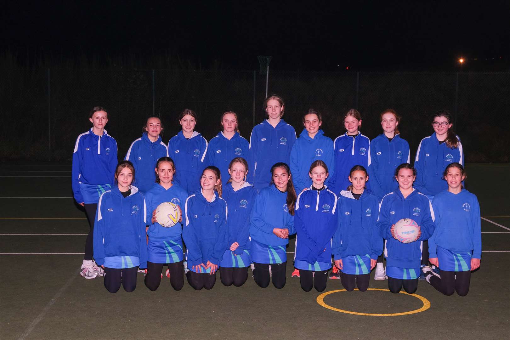 The Newbury Juniors under-13 team