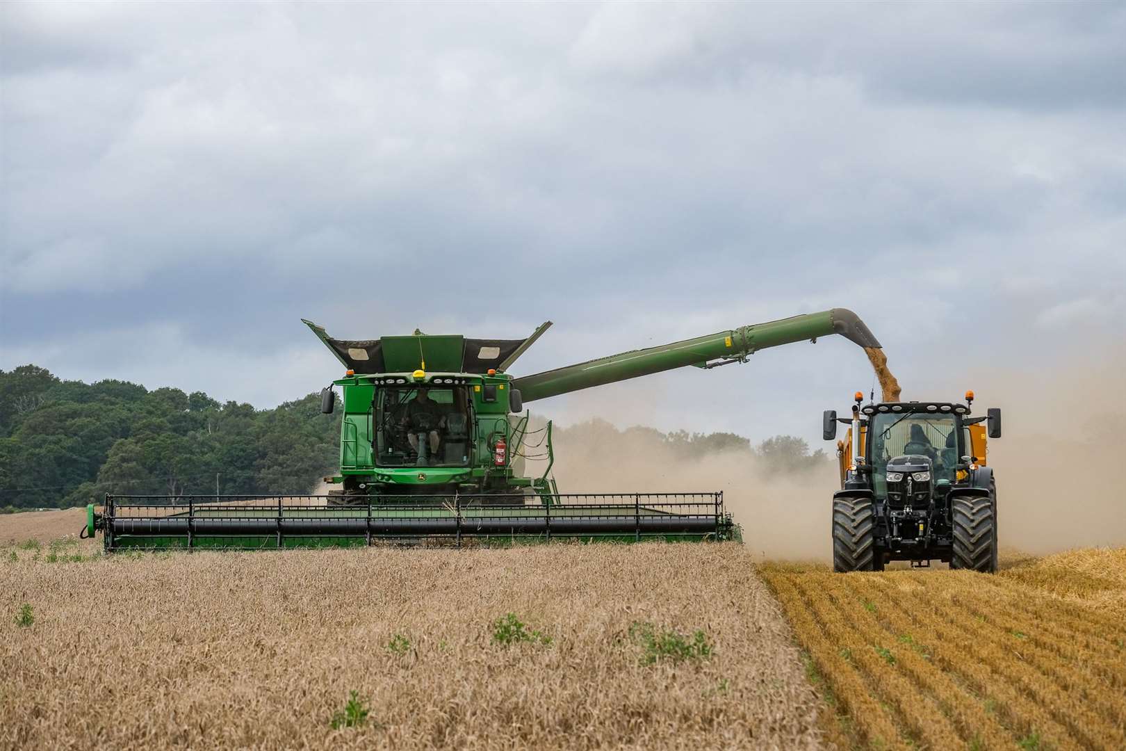 Gathering in the harvest