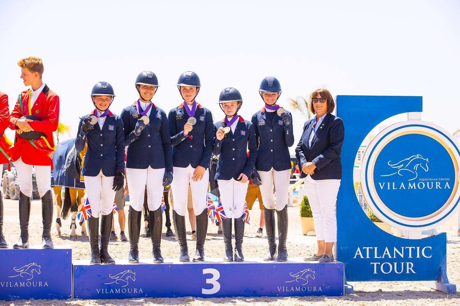 The Team NAF Children won bronze in Portugal